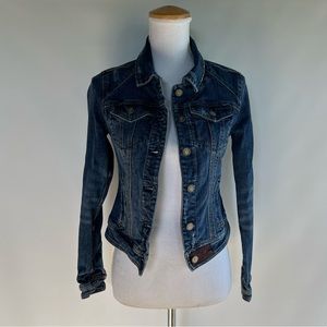 Pilcro and the Letterpress Denim Jacket - sz XS
